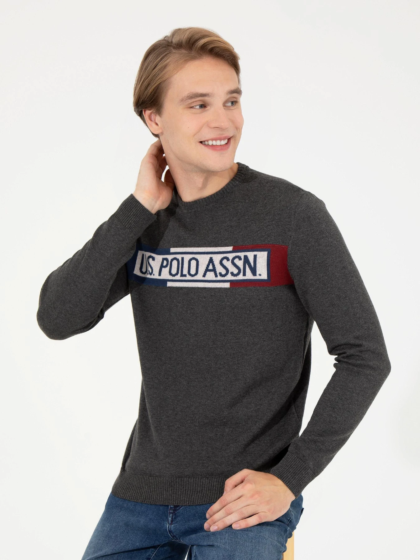 Свитры и кардиганы US Polo модель G081SZ0TK.000.1455048.VR081 Свитры и кардиганы US Polo модель G081SZ0TK.000.1455048.VR081 Фото