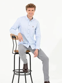 Рубашки US Polo модель G081SZ004.000.1450261.VR003 Фото