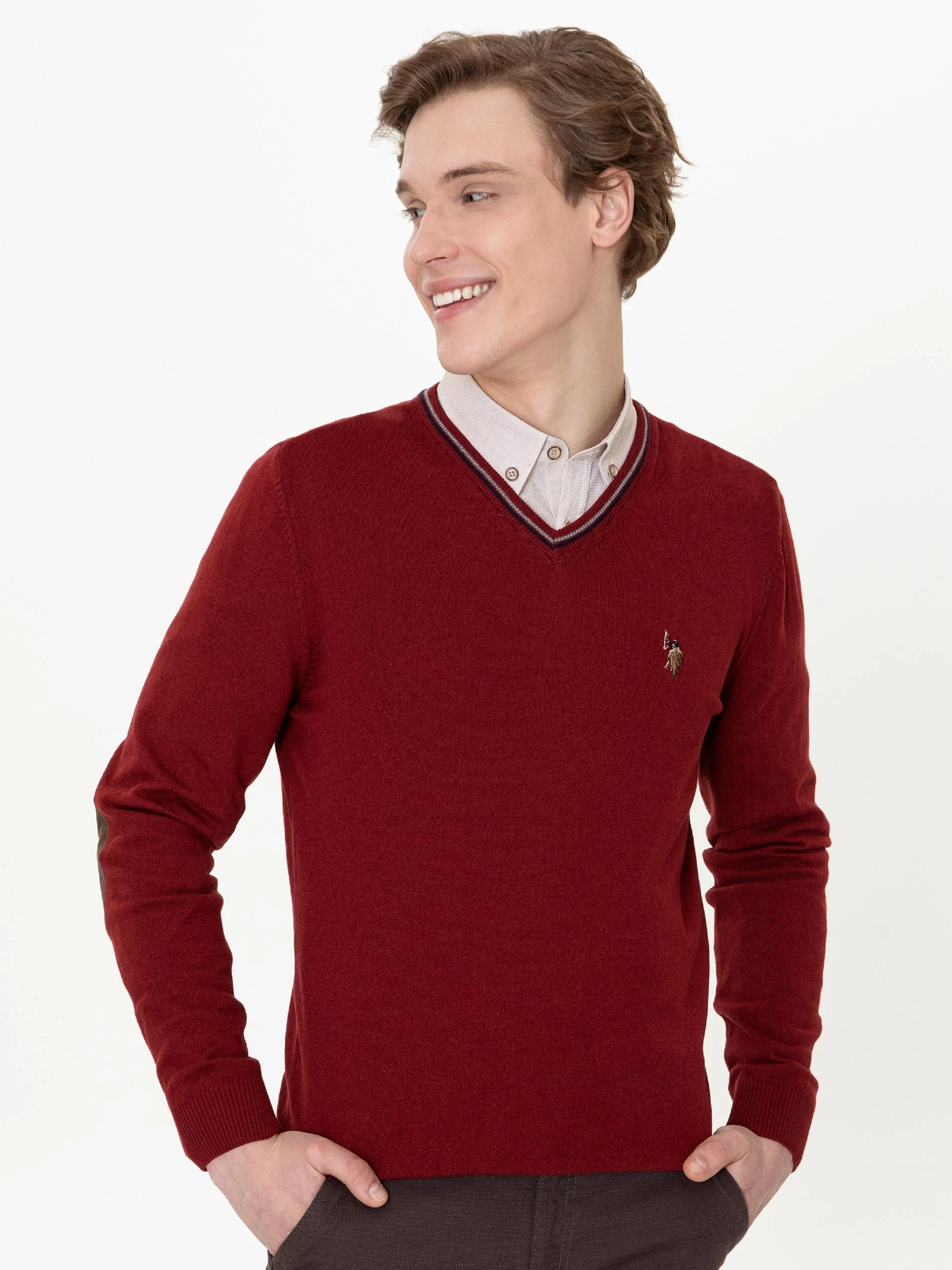 Свитры и кардиганы US Polo модель G081SZ0TK.000.1259758.VR014 Свитры и кардиганы US Polo модель G081SZ0TK.000.1259758.VR014 Фото