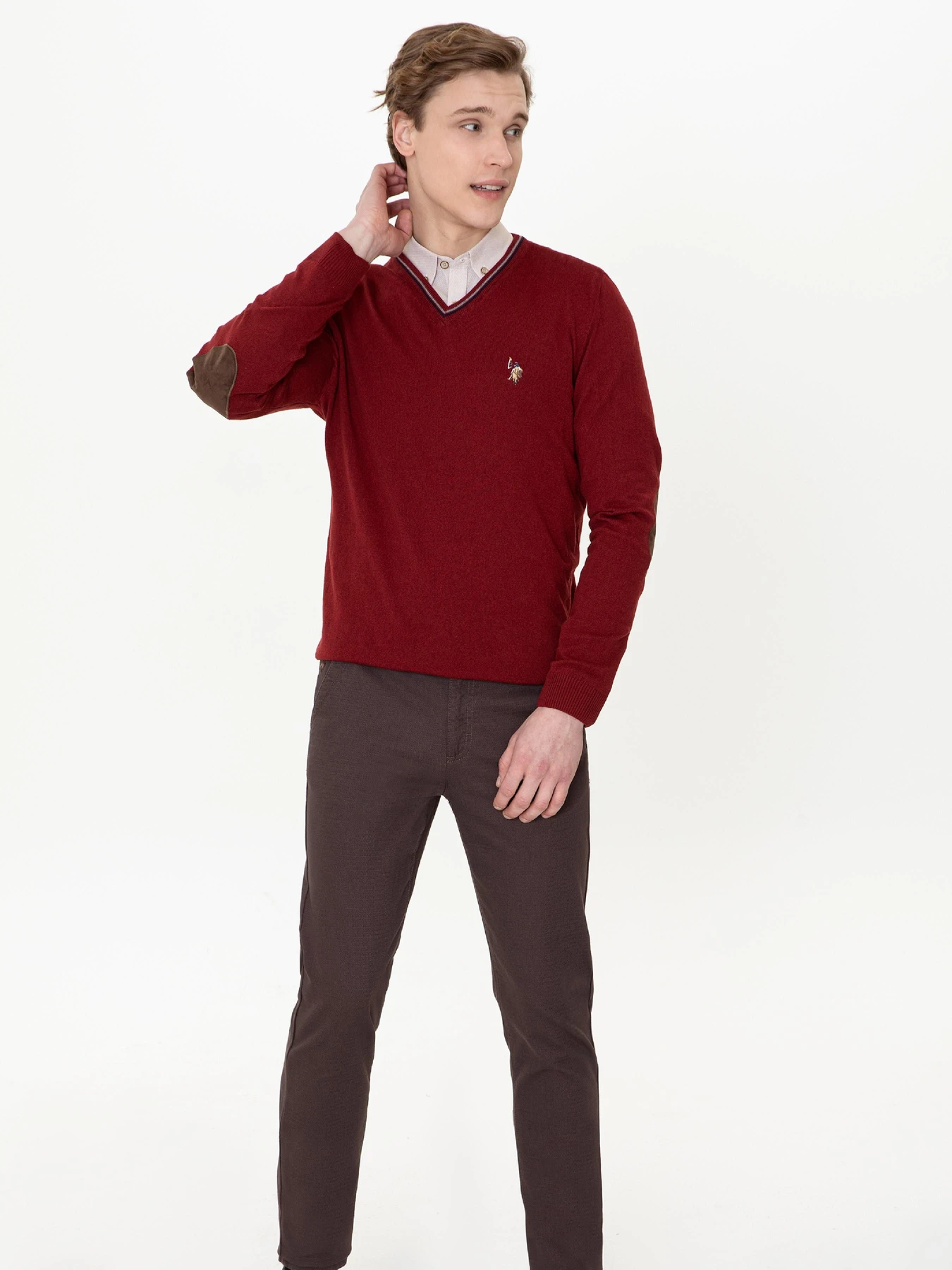 Свитры и кардиганы US Polo модель G081SZ0TK.000.1259758.VR014 Свитры и кардиганы US Polo модель G081SZ0TK.000.1259758.VR014 Фото