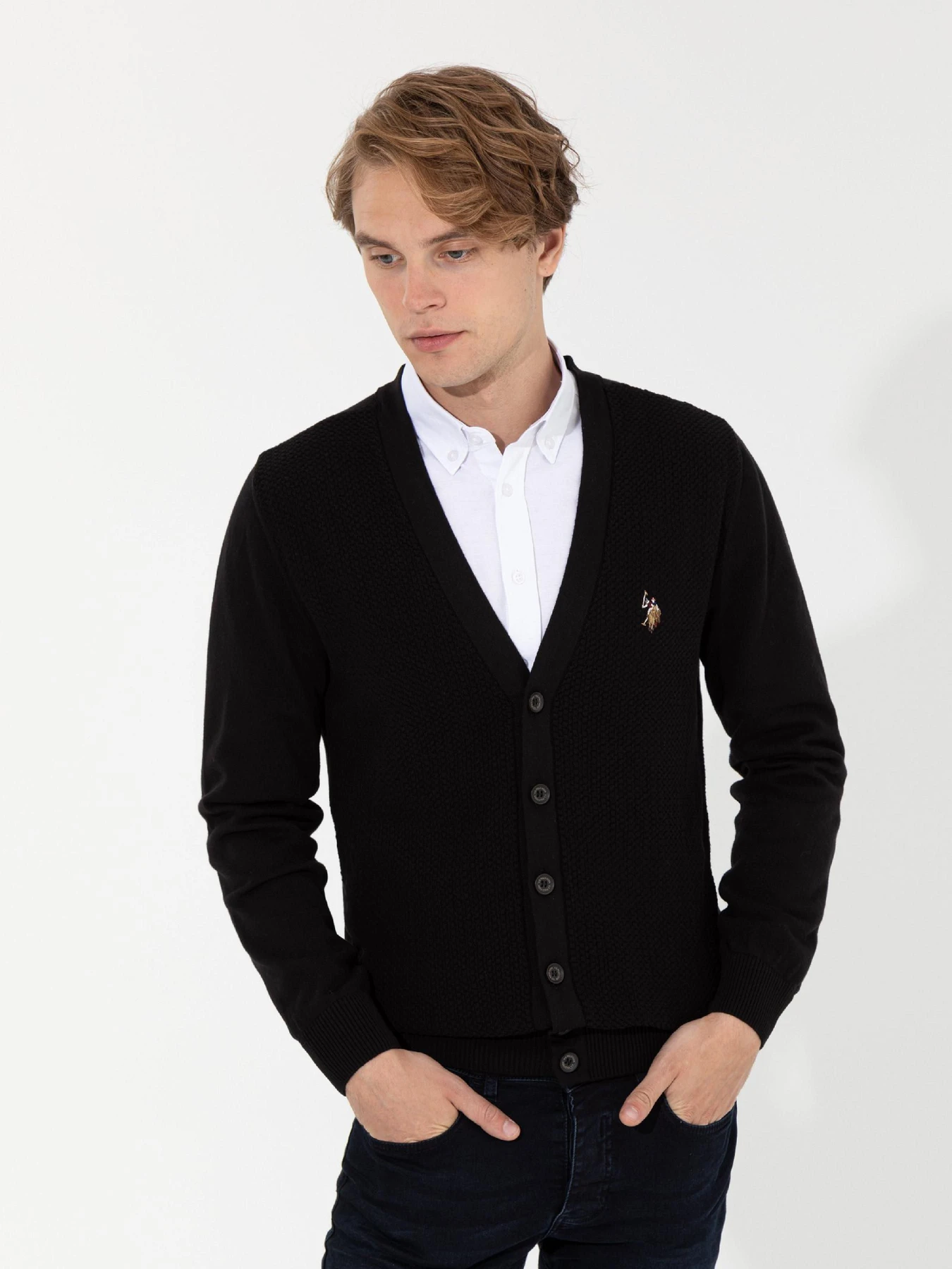 Свитры и кардиганы US Polo модель G081SZ0TH.000.1428933.VR046 Свитры и кардиганы US Polo модель G081SZ0TH.000.1428933.VR046 Фото