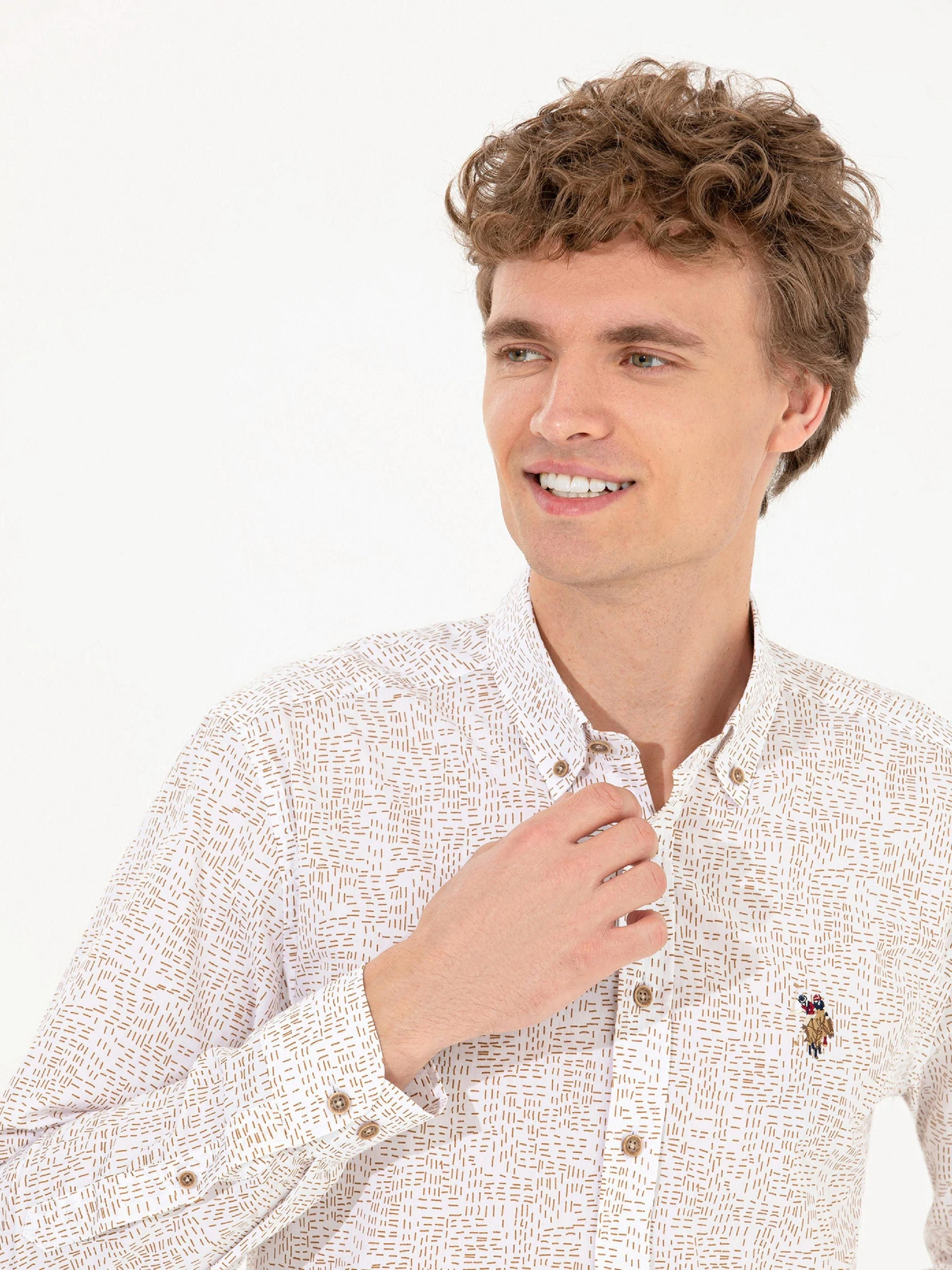 Рубашки US Polo модель G081SZ004.000.1457162.VR049 Фото