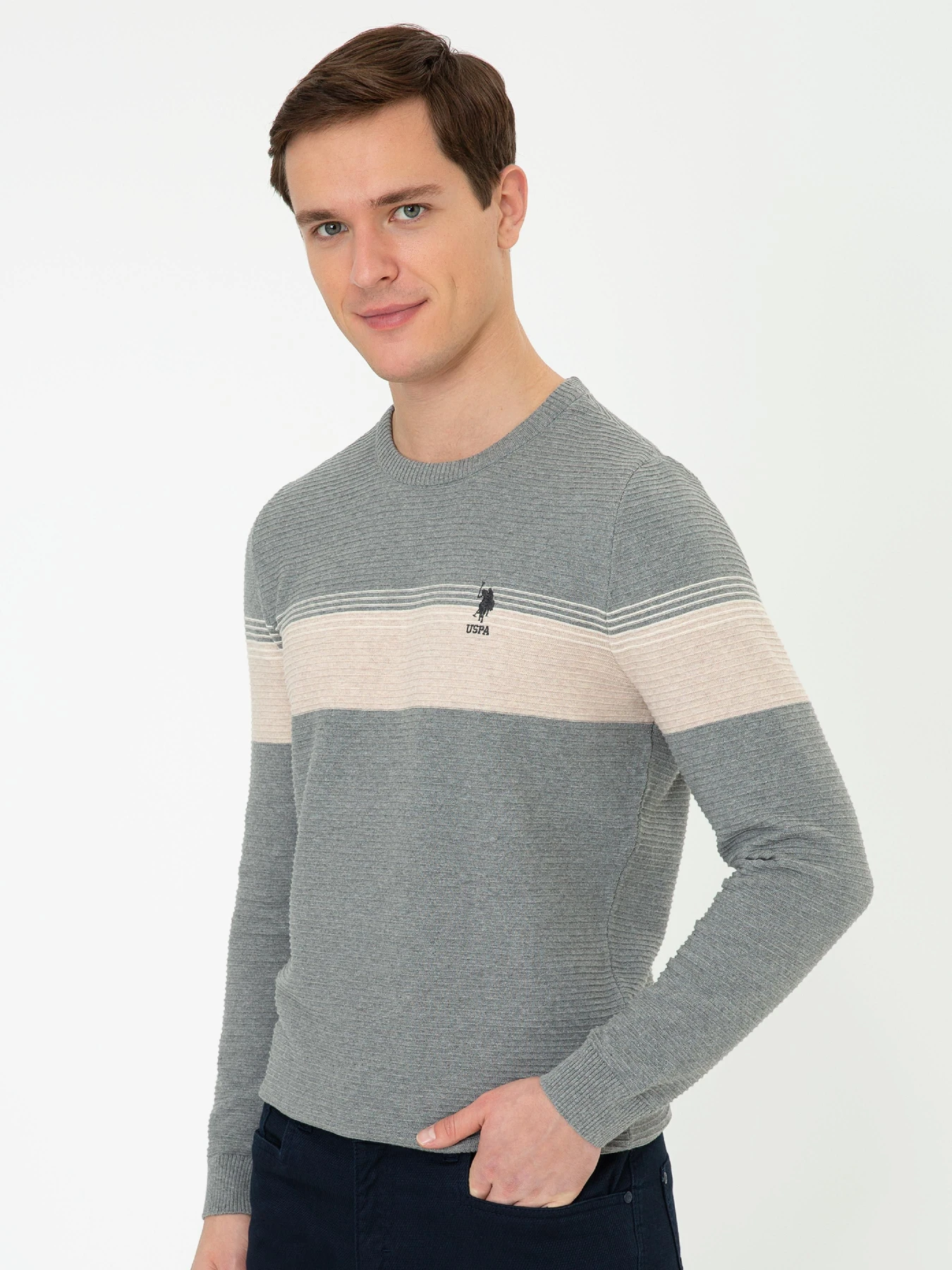 Свитры и кардиганы US Polo модель G081GL0TK.000.1255827.VR086 Свитры и кардиганы US Polo модель G081GL0TK.000.1255827.VR086 Фото