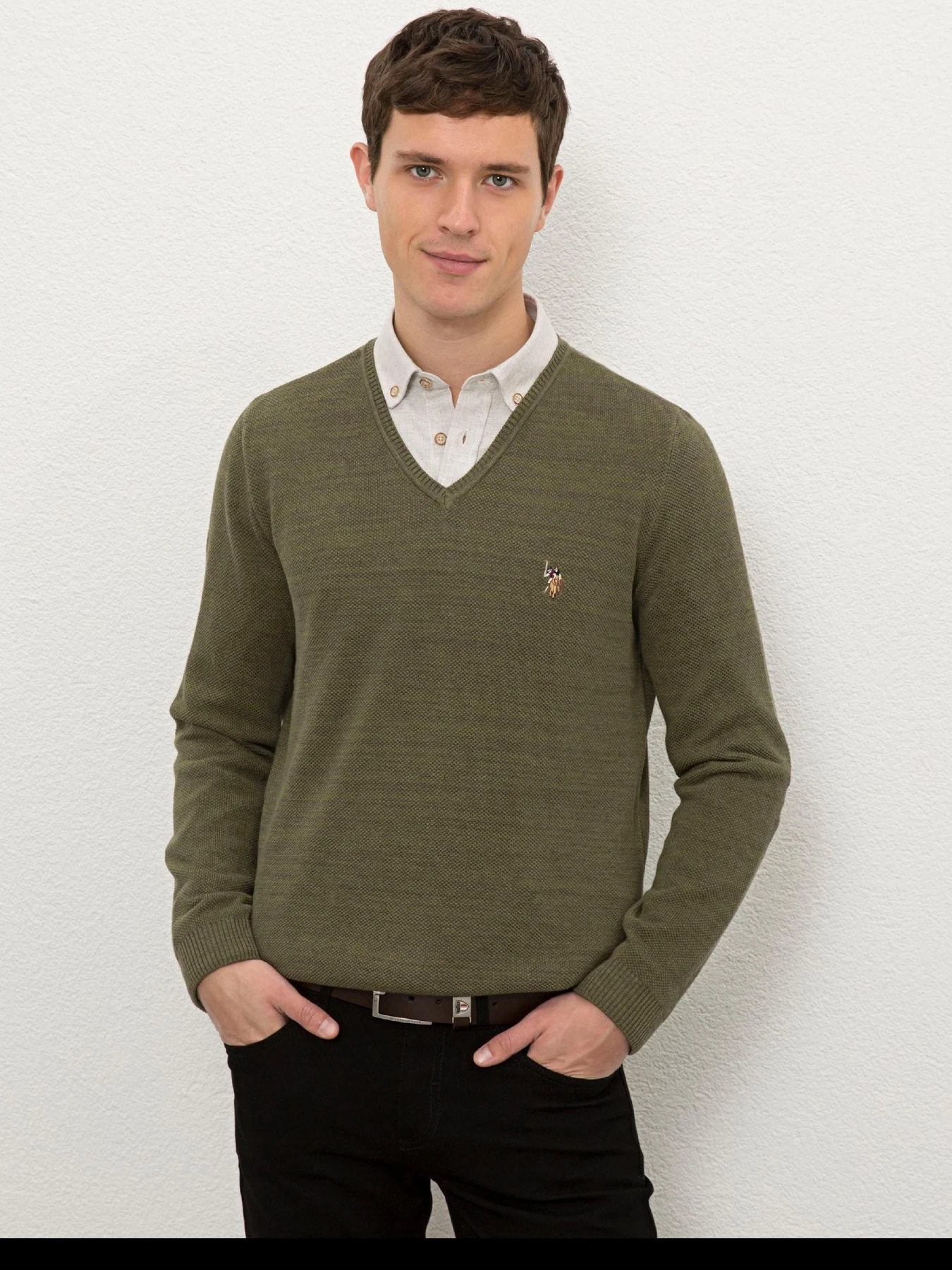 Свитры и кардиганы US Polo модель G081SZ0TK.000.1091312.VR126 Свитры и кардиганы US Polo модель G081SZ0TK.000.1091312.VR126 Фото