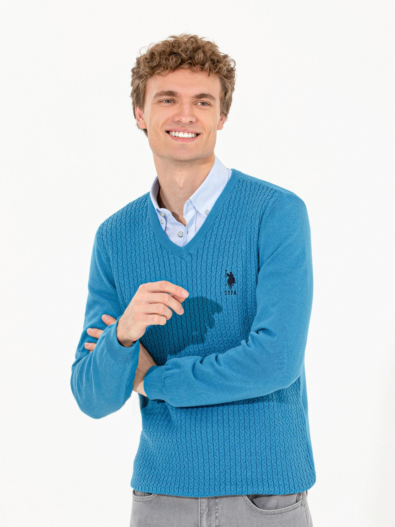 Свитры и кардиганы US Polo модель G081GL0TK.000.1428982.VR077 Свитры и кардиганы US Polo модель G081GL0TK.000.1428982.VR077 Фото