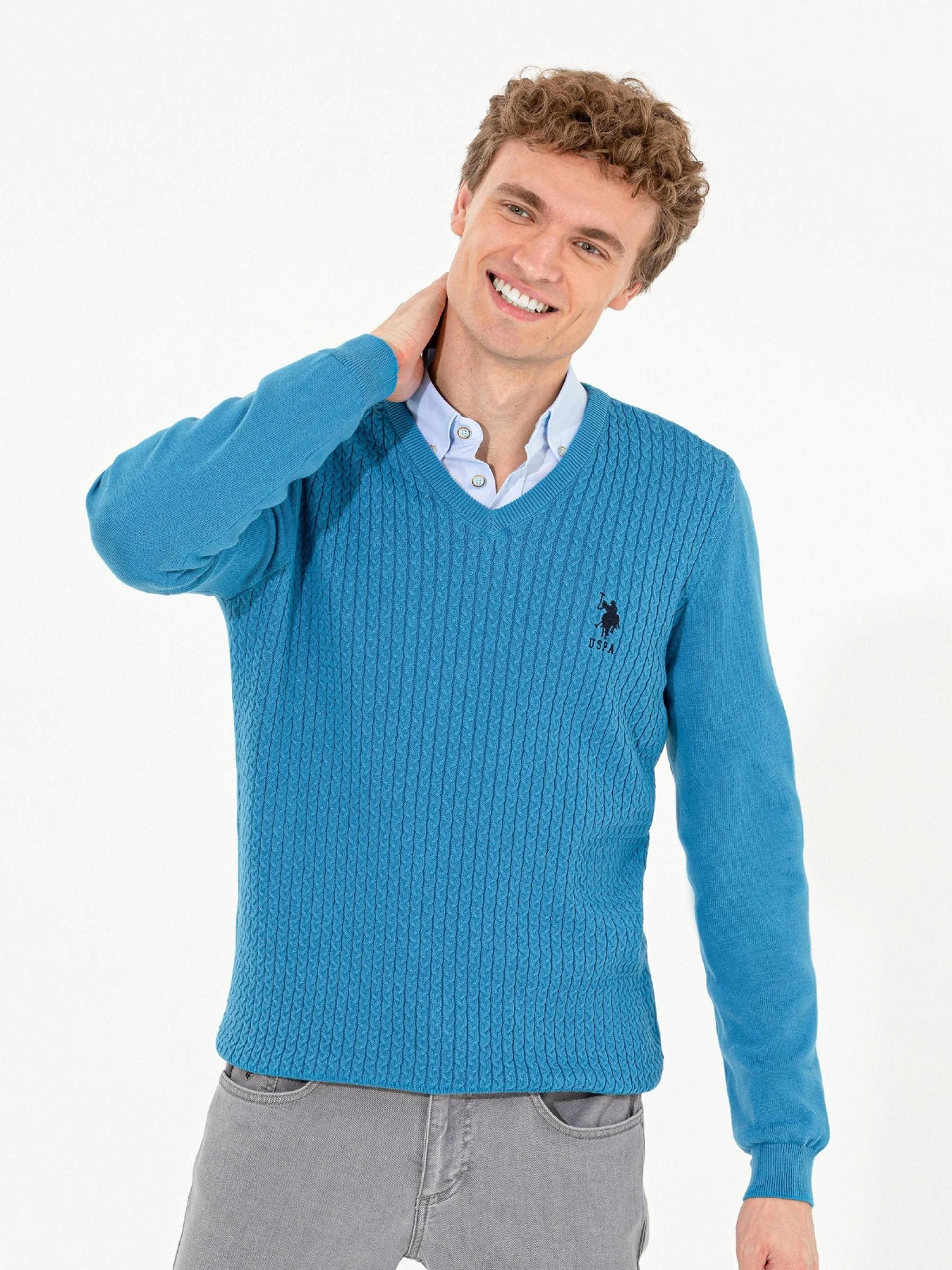 Свитры и кардиганы US Polo модель G081GL0TK.000.1428982.VR077 Свитры и кардиганы US Polo модель G081GL0TK.000.1428982.VR077 Фото