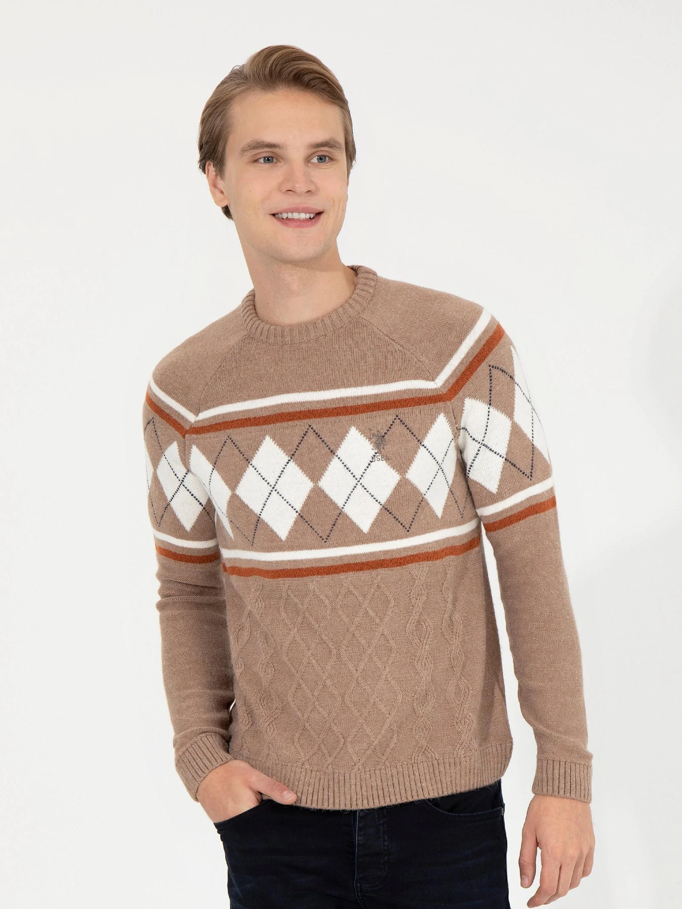 Свитры и кардиганы US Polo модель G081SZ0TK.000.1455001.VR122 Свитры и кардиганы US Polo модель G081SZ0TK.000.1455001.VR122 Фото