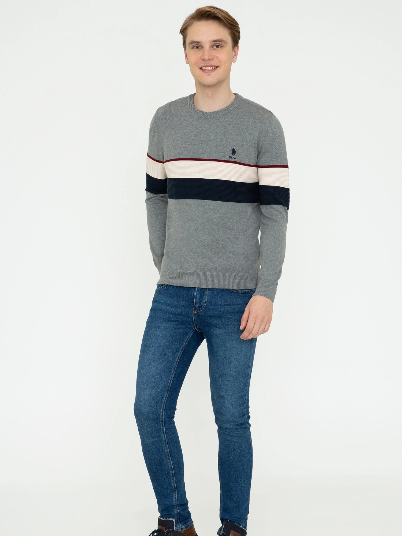 Свитры и кардиганы US Polo модель G081SZ0TK.000.1261437.VR086 Свитры и кардиганы US Polo модель G081SZ0TK.000.1261437.VR086 Фото