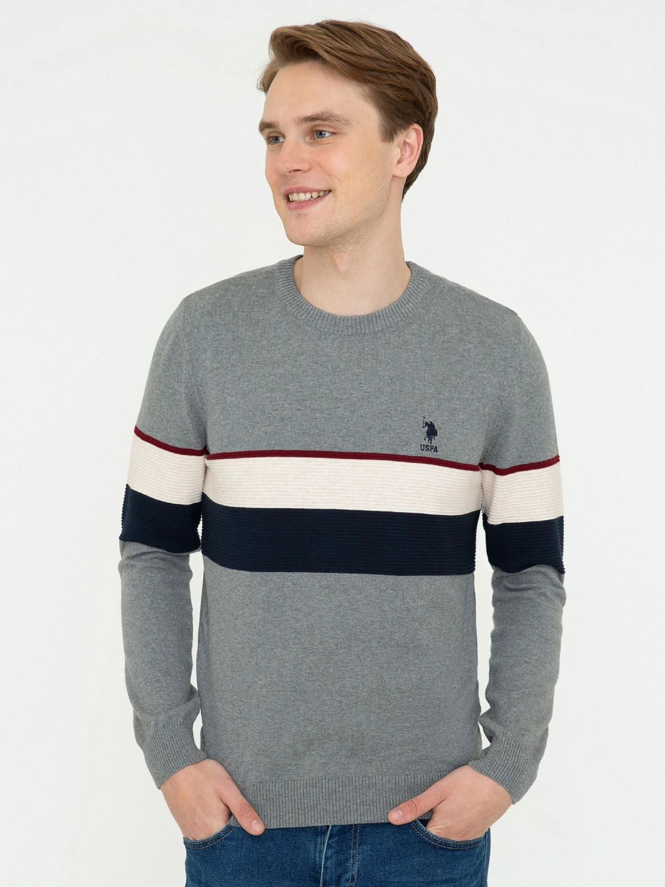 Свитры и кардиганы US Polo модель G081SZ0TK.000.1261437.VR086 Свитры и кардиганы US Polo модель G081SZ0TK.000.1261437.VR086 Фото