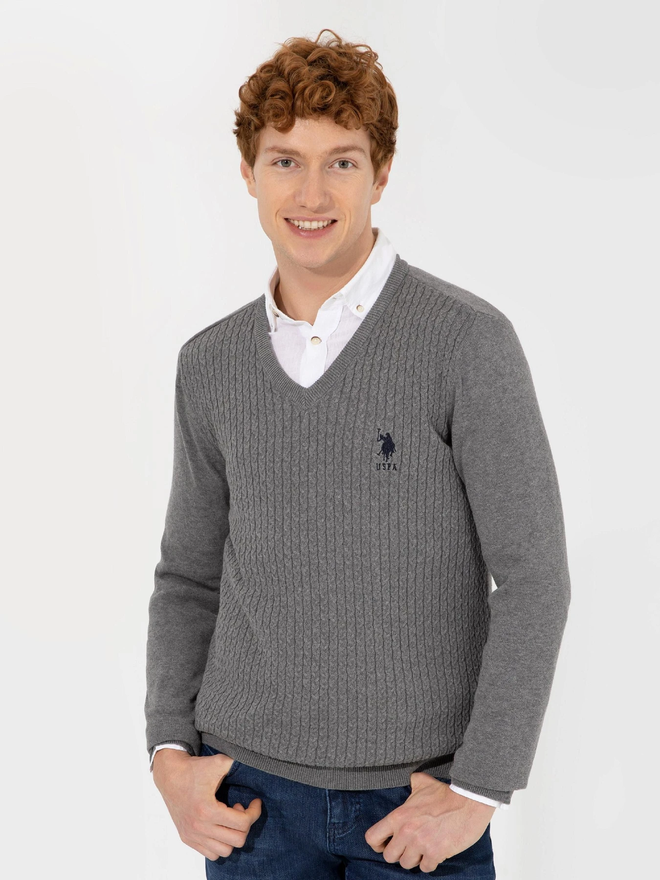 Свитры и кардиганы US Polo модель G081GL0TK.000.1428982.VR086 Свитры и кардиганы US Polo модель G081GL0TK.000.1428982.VR086 Фото