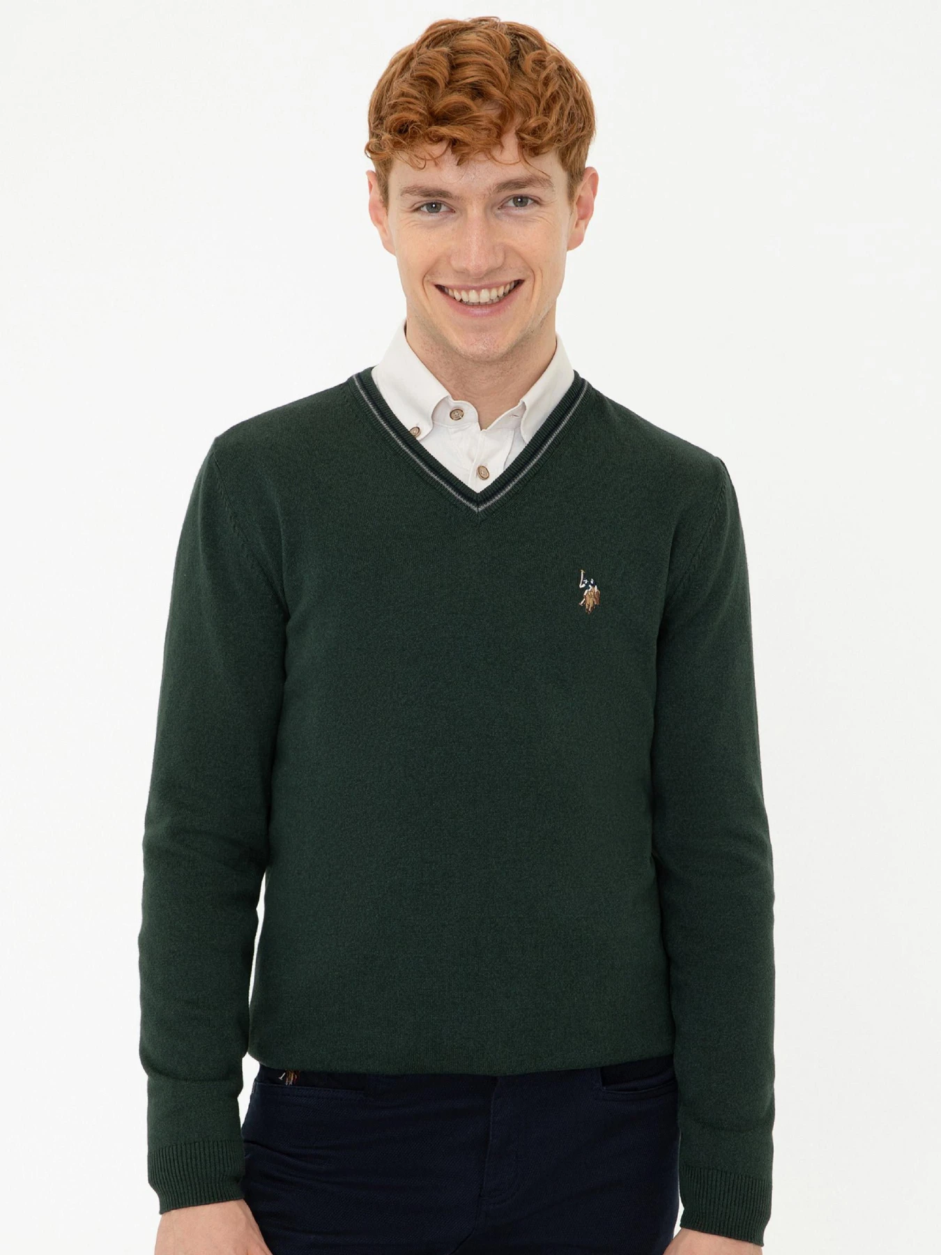 Свитры и кардиганы US Polo модель G081SZ0TK.000.1259758.VR054 Свитры и кардиганы US Polo модель G081SZ0TK.000.1259758.VR054 Фото