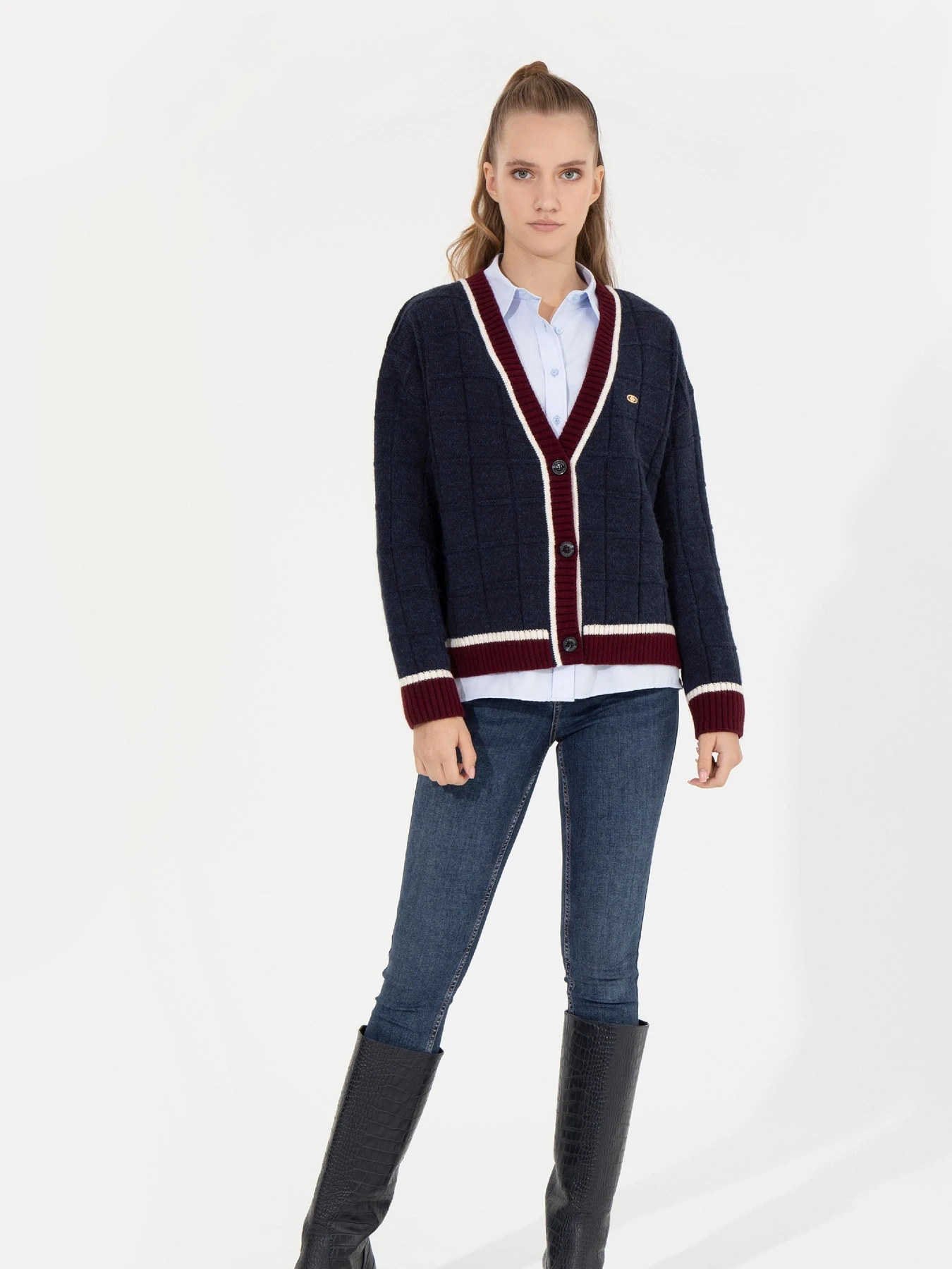 Свитры и кардиганы US Polo модель G082SZ0TH.000.1452732.VR033 Фото