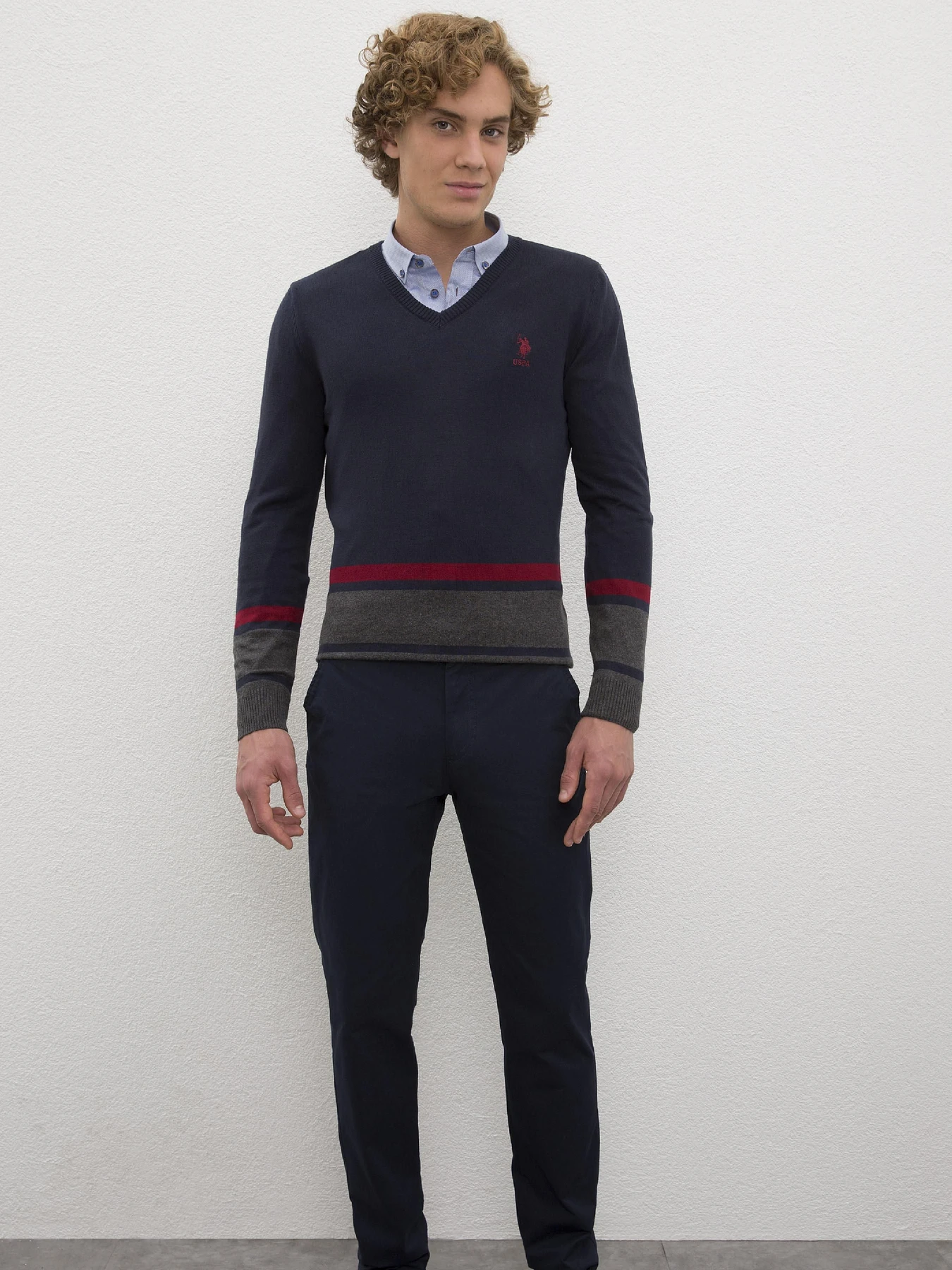 Свитры и кардиганы US Polo модель G081GL0TK.000.809966.VR033 Свитры и кардиганы US Polo модель G081GL0TK.000.809966.VR033 Фото