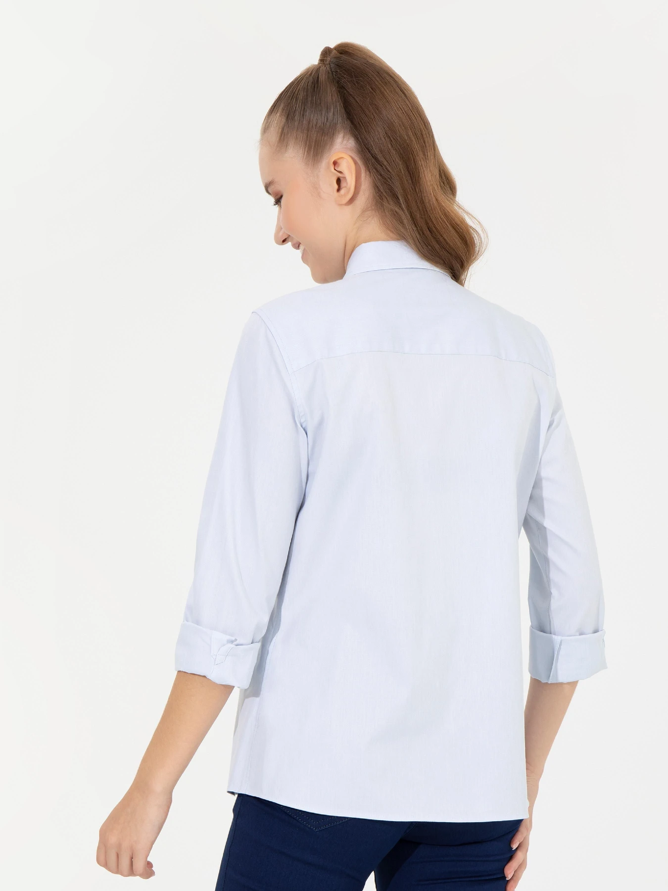 Рубашки US Polo модель G082SZ004.000.1450223.VR003 Фото