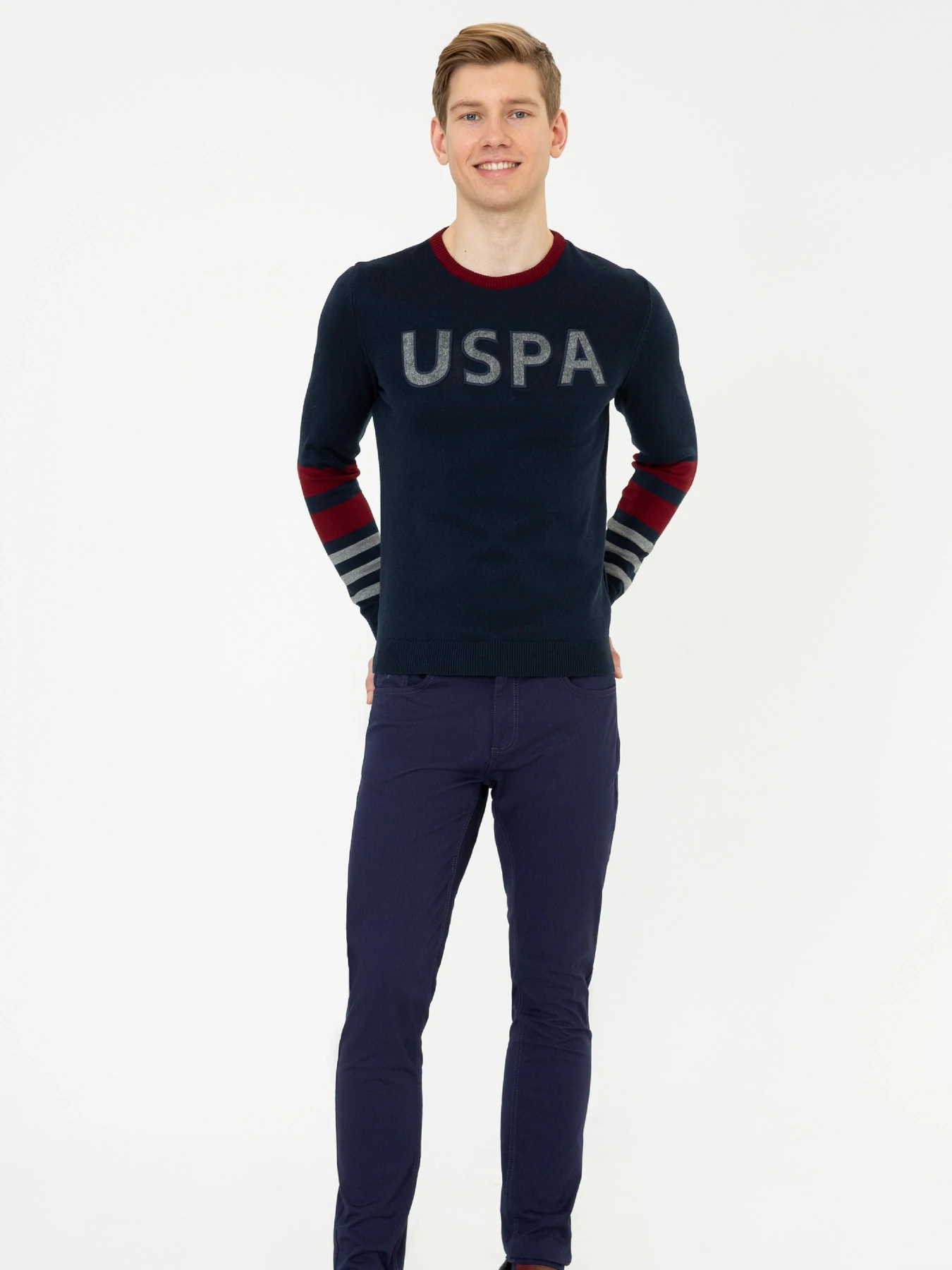 Свитры и кардиганы US Polo модель G081SZ0TK.000.1261357.VR033 Свитры и кардиганы US Polo модель G081SZ0TK.000.1261357.VR033 Фото
