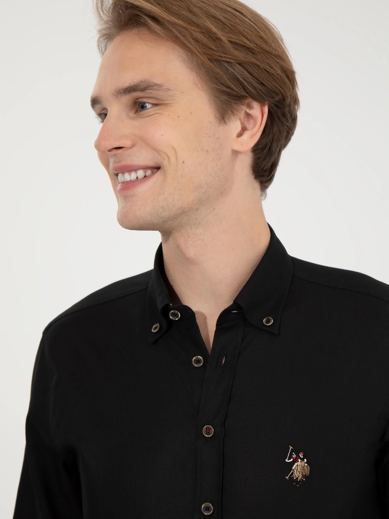 Рубашки US Polo модель G081SZ004.000.1450307.VR046 Фото