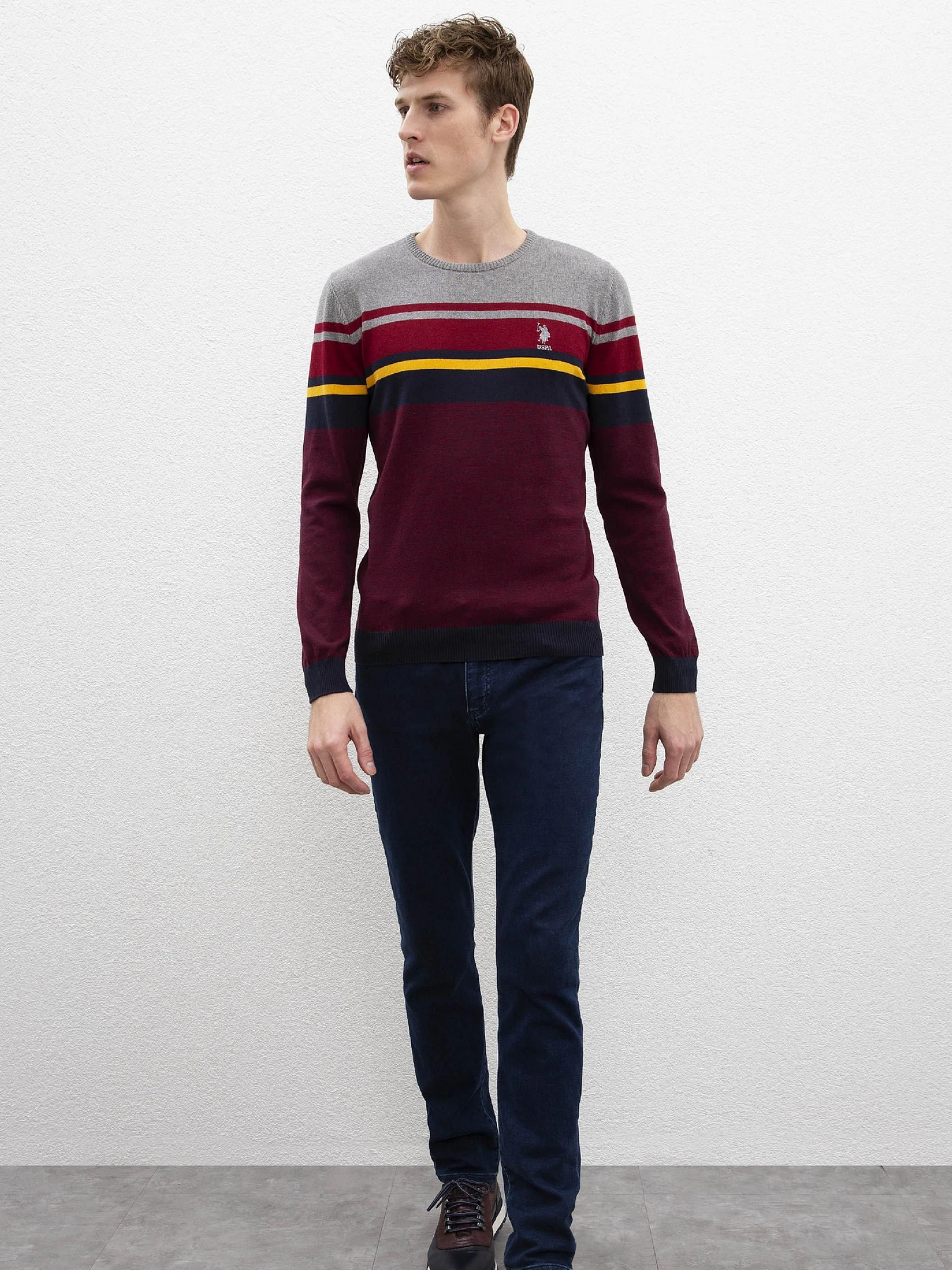 Свитры и кардиганы US Polo модель G081GL0TK.000.809979.VR014 Свитры и кардиганы US Polo модель G081GL0TK.000.809979.VR014 Фото