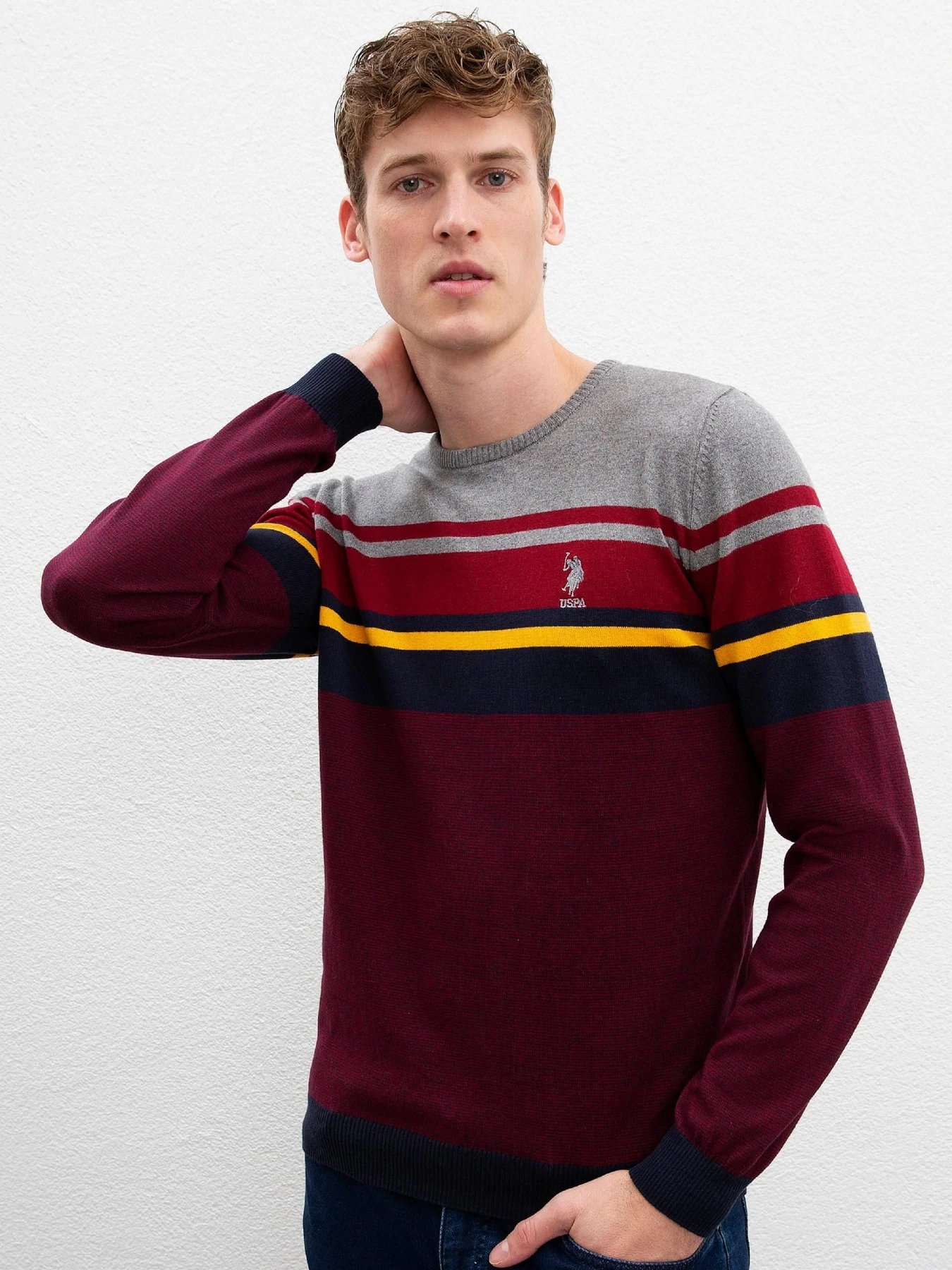 Свитры и кардиганы US Polo модель G081GL0TK.000.809979.VR014 Свитры и кардиганы US Polo модель G081GL0TK.000.809979.VR014 Фото