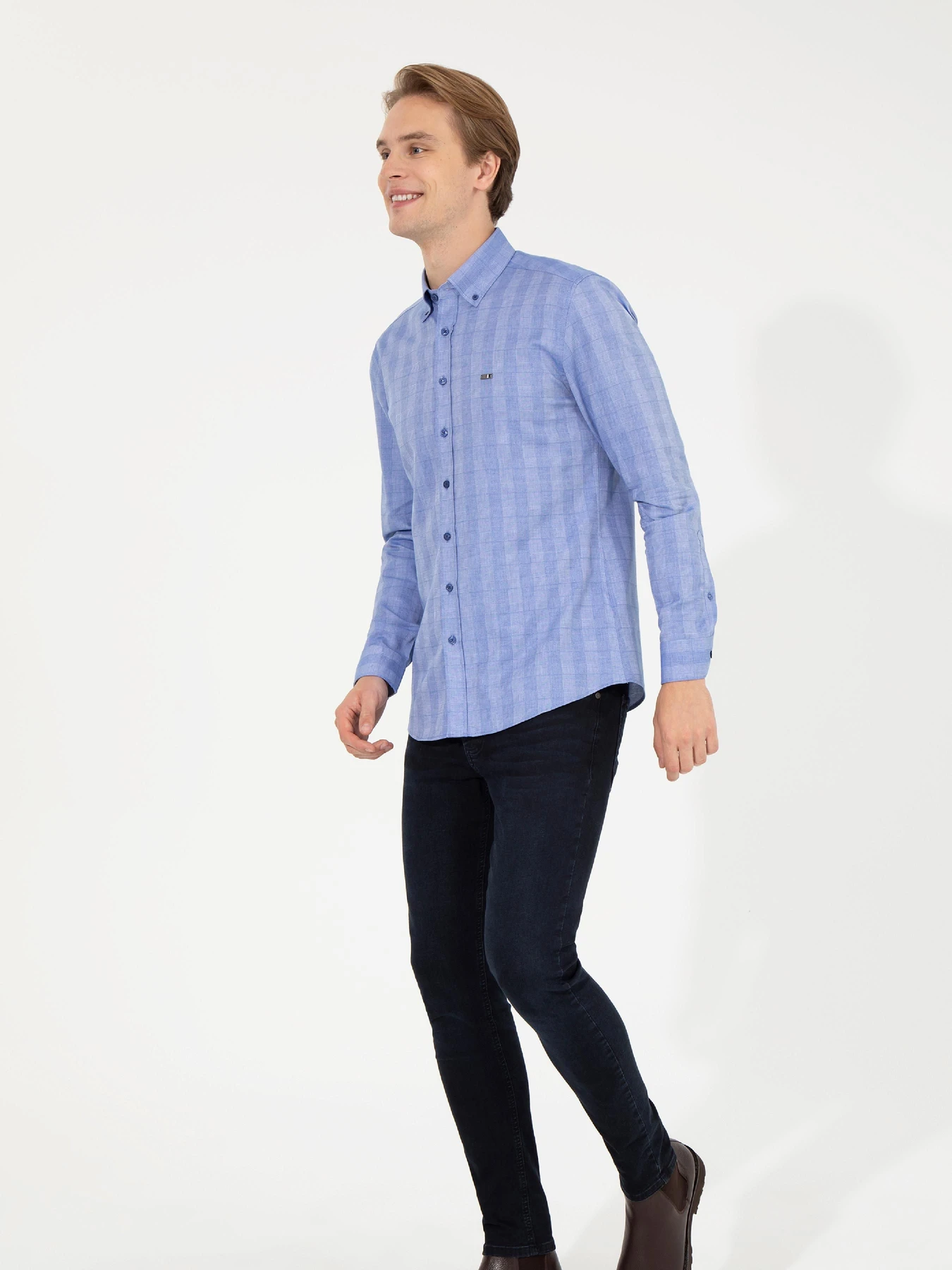 Рубашки US Polo модель G081SZ004.000.1450535.VR212 Фото