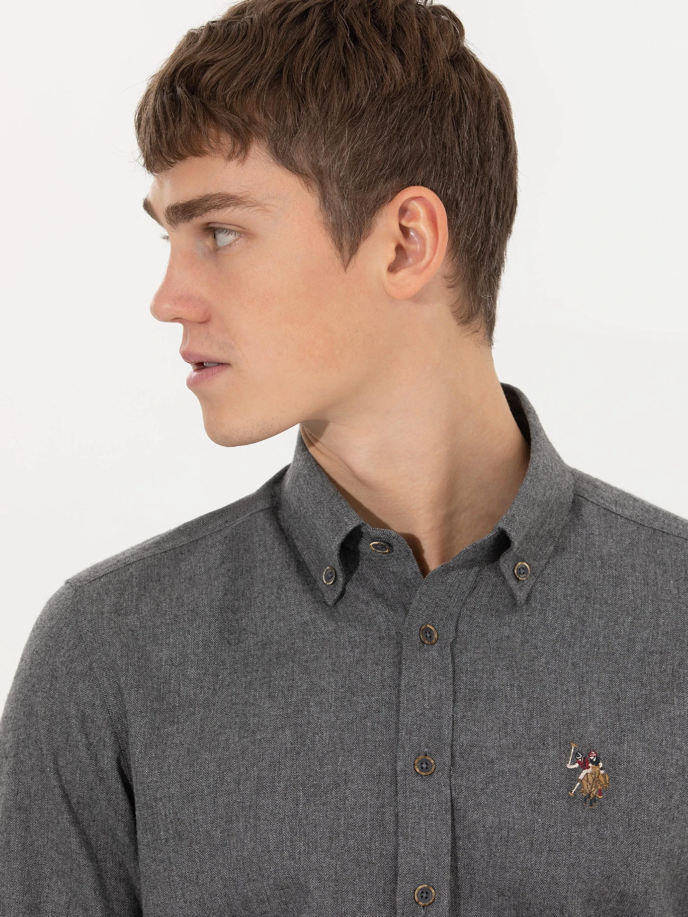 Рубашки US Polo модель G081SZ004.000.1450251.VR006 Фото