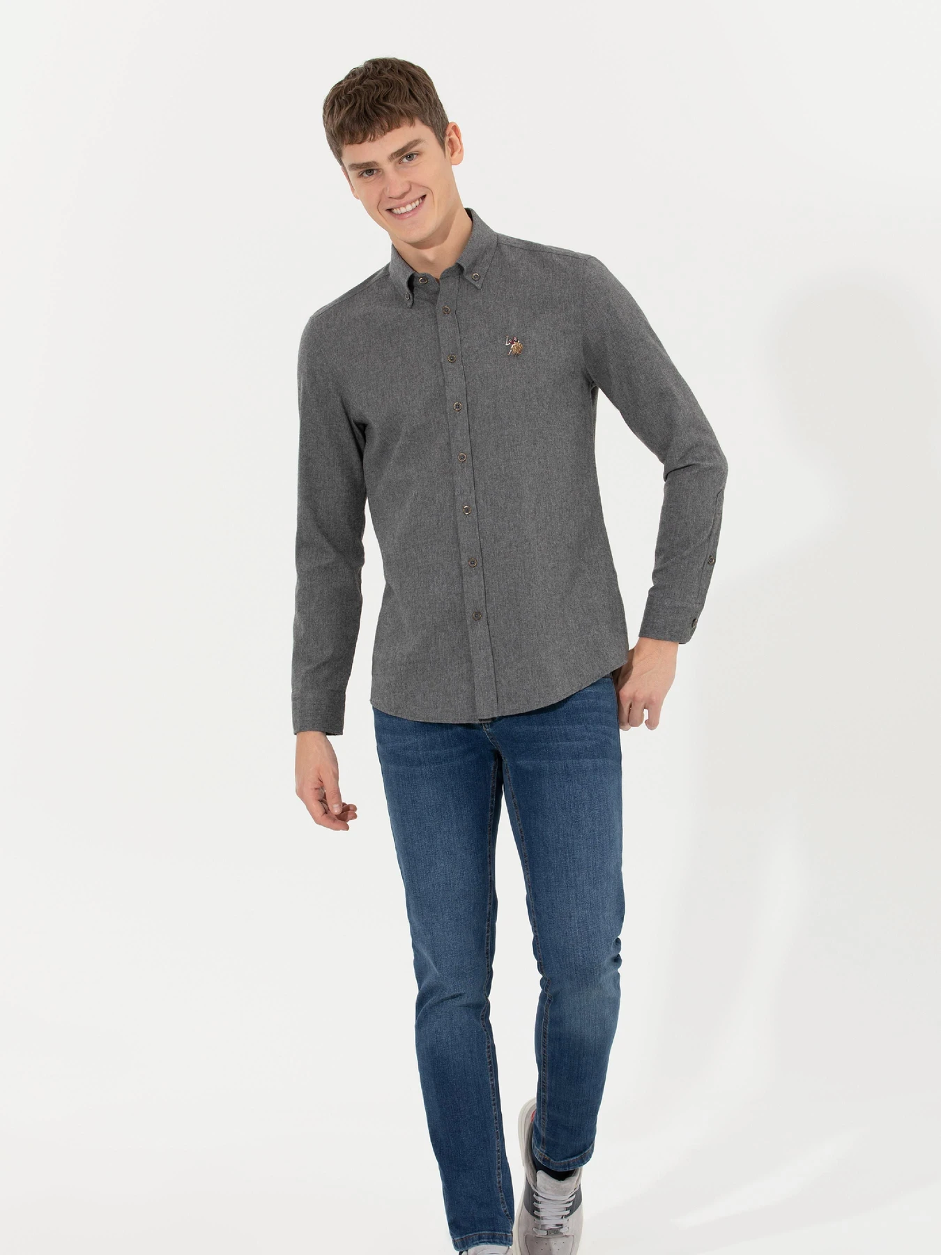 Рубашки US Polo модель G081SZ004.000.1450251.VR006 Фото