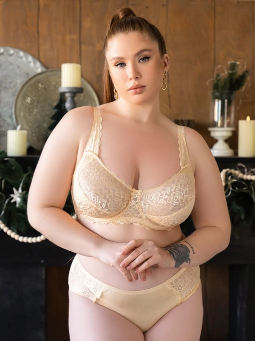 Нижнее белье ISSA Plus модель BL2-564_beige Фото