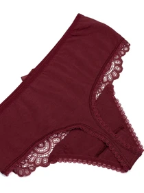 Нижня білизна ISSA Plus модель BL2-585_burgundy Фото