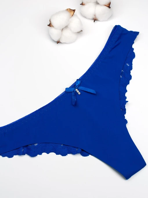 Нижня білизна ISSA Plus модель BL2-587_blue Фото