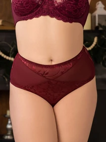 Нижня білизна ISSA Plus модель BL2-602_burgundy Фото