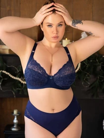 Нижнее белье ISSA Plus модель BL2-631_blue Фото