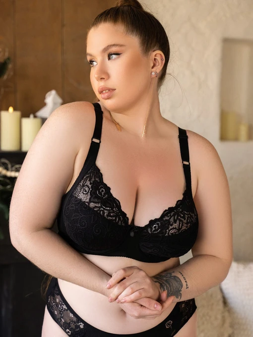 Нижня білизна ISSA Plus модель BL2-631_black Фото