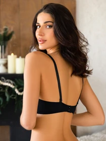 Нижнее белье ISSA Plus модель BL2-642_blacklilac Фото