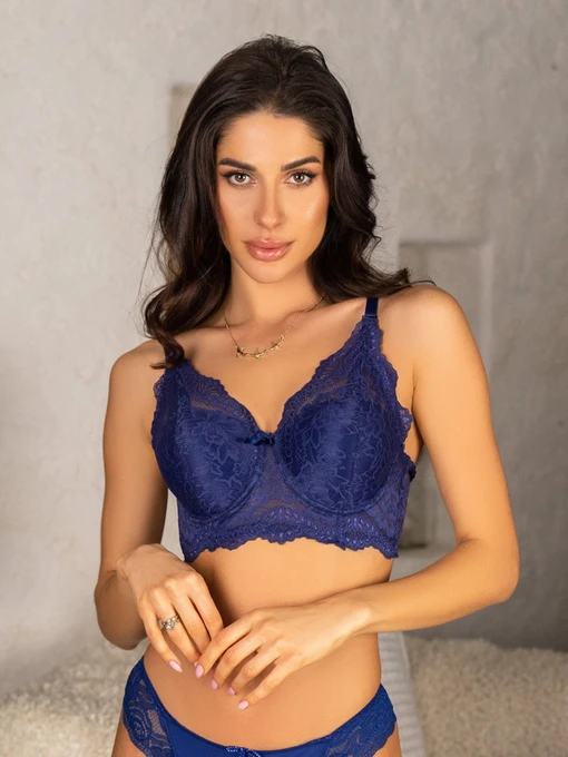 Нижнее белье ISSA Plus модель BL2-645_blue Фото