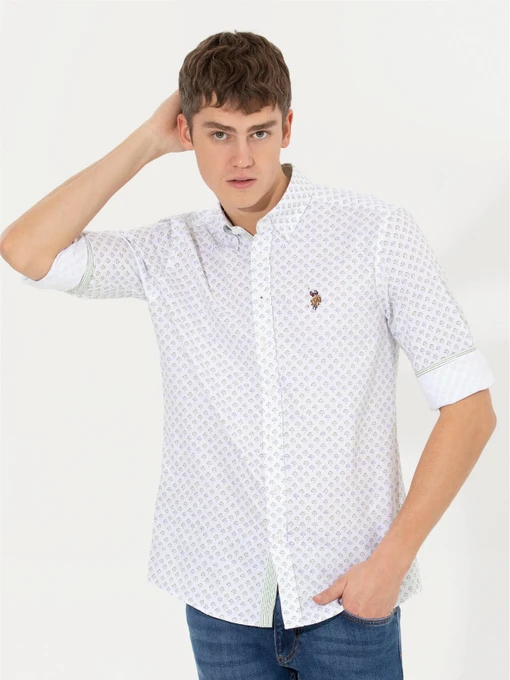 Рубашки US Polo модель G081SZ004.000.1461711.VR013 Фото