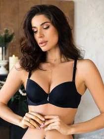 Нижнее белье ISSA Plus модель BL2-654_black Фото