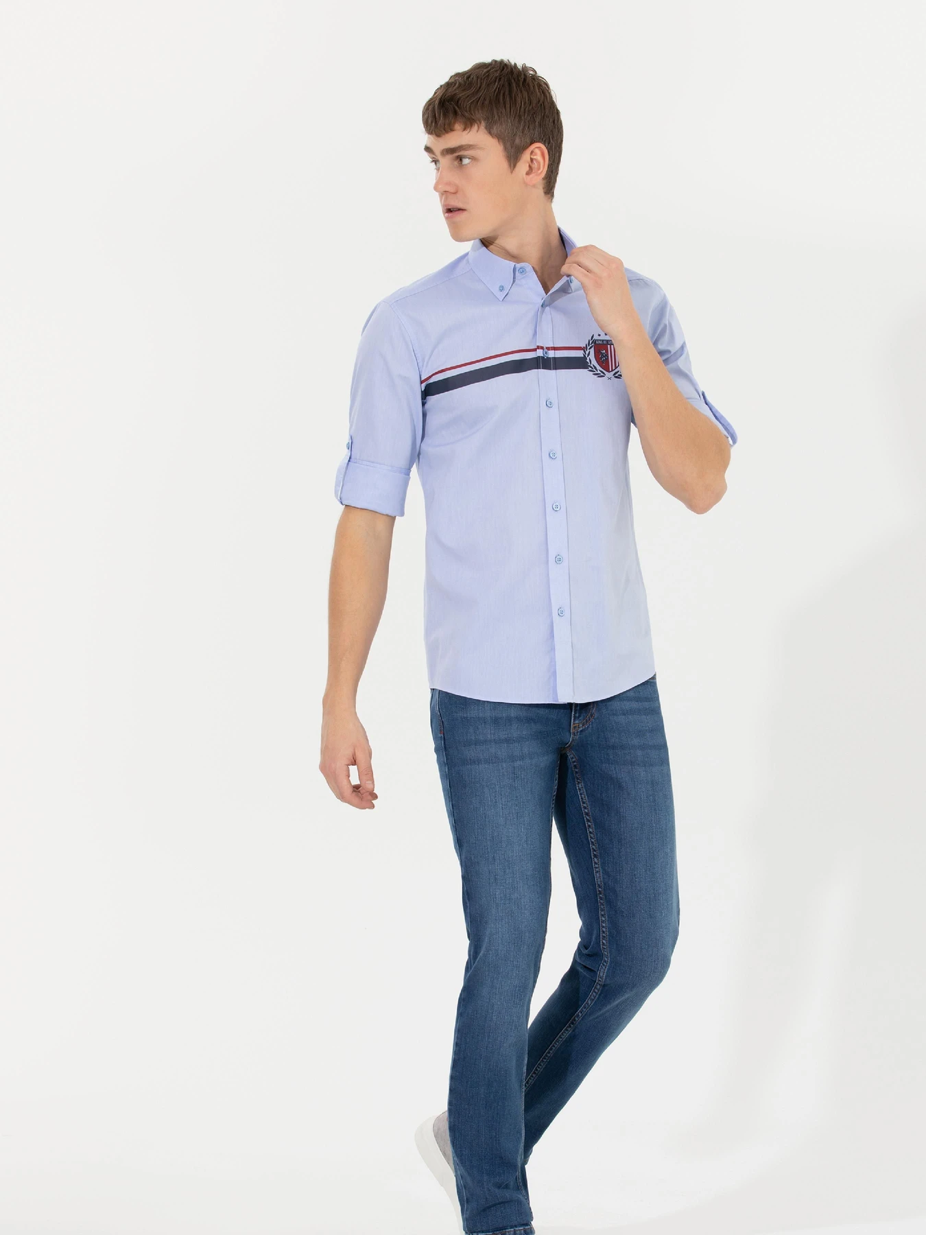 Рубашки US Polo модель G081SZ004.000.1461369.VR036 Фото