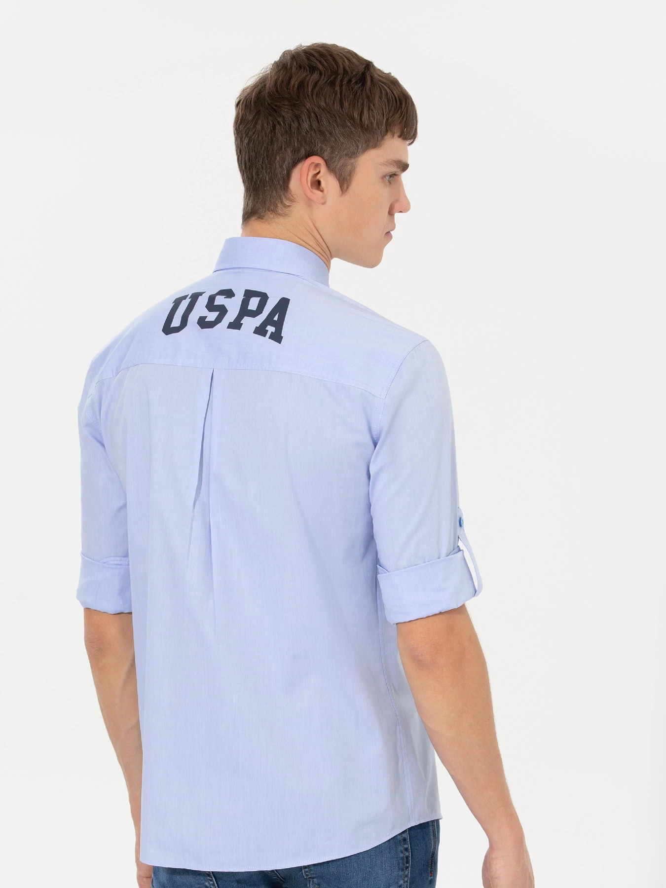 Рубашки US Polo модель G081SZ004.000.1461369.VR036 Фото