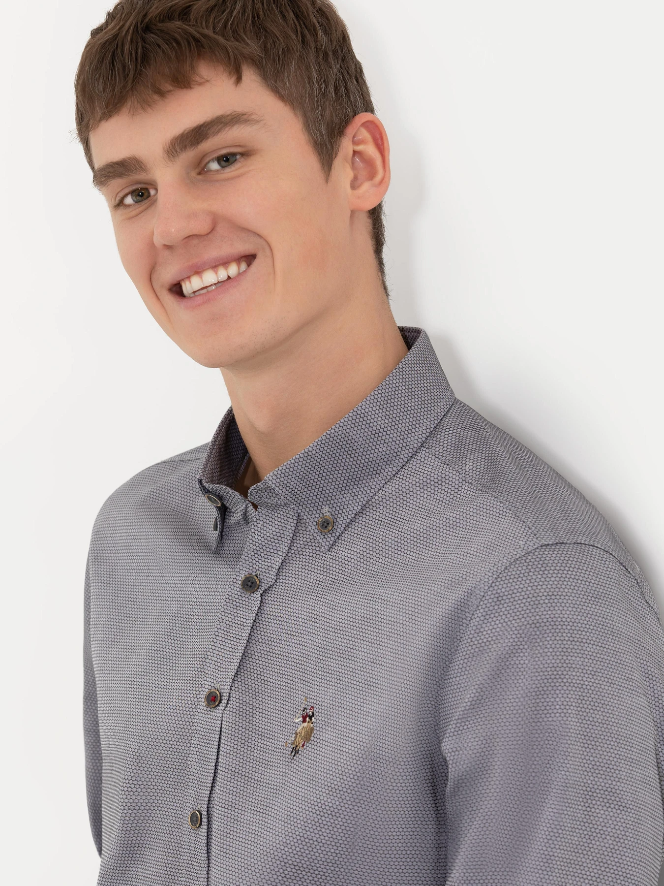 Рубашки US Polo модель G081SZ004.000.1450307.VR006 Фото