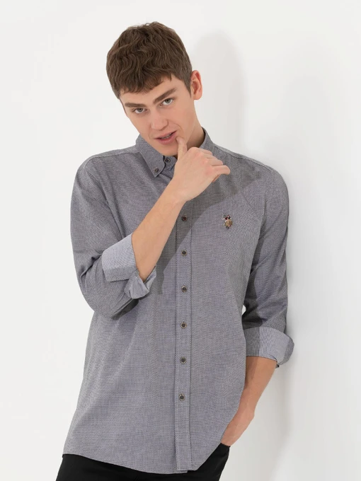 Рубашки US Polo модель G081SZ004.000.1450307.VR006 Фото
