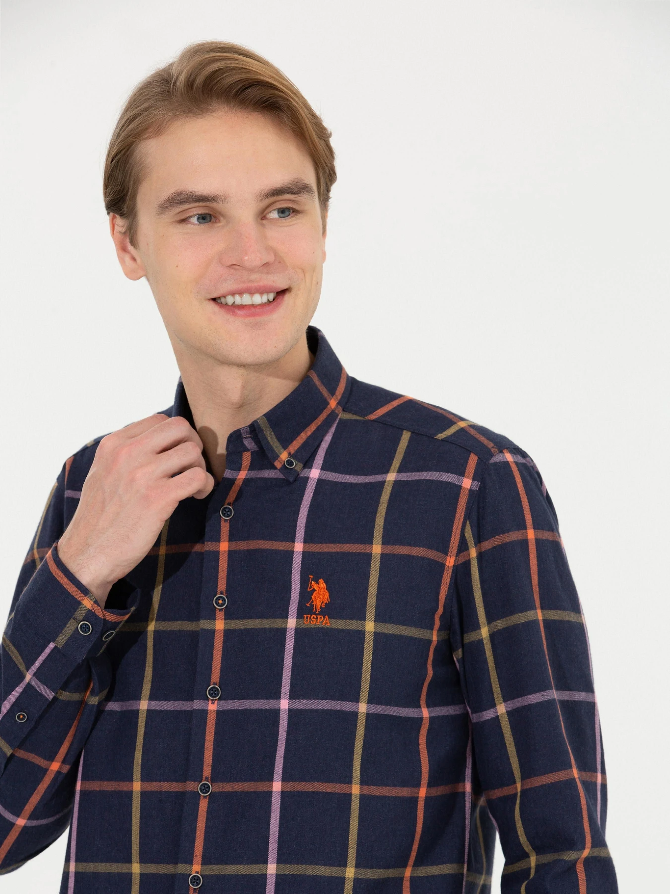 Рубашки US Polo модель G081SZ004.000.1461535.VR033 Фото