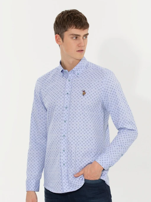 Рубашки US Polo модель G081SZ004.000.1461711.VR036 Фото
