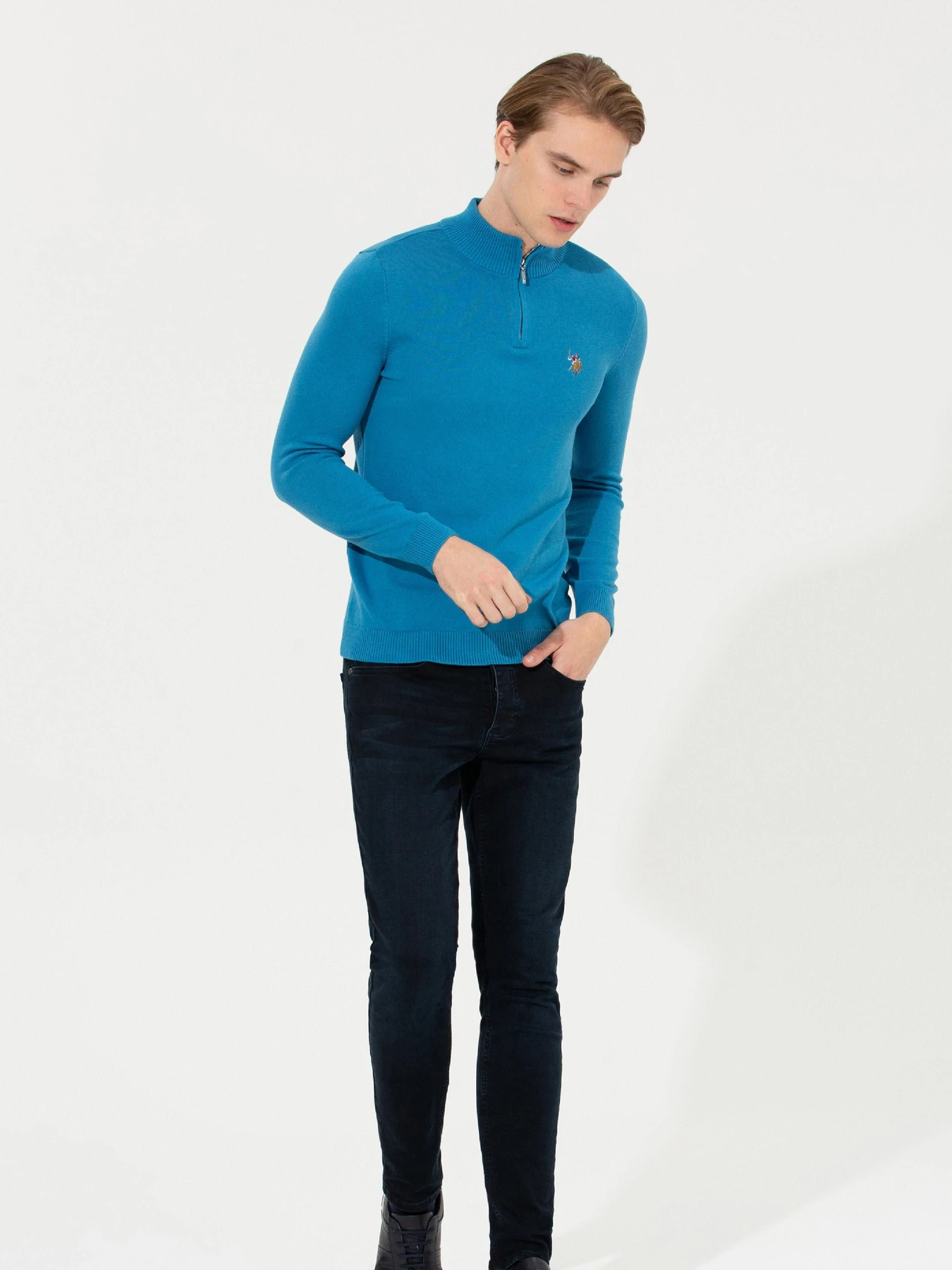 Свитры и кардиганы US Polo модель G081SZ0TK.000.1455018.VR077 Свитры и кардиганы US Polo модель G081SZ0TK.000.1455018.VR077 Фото