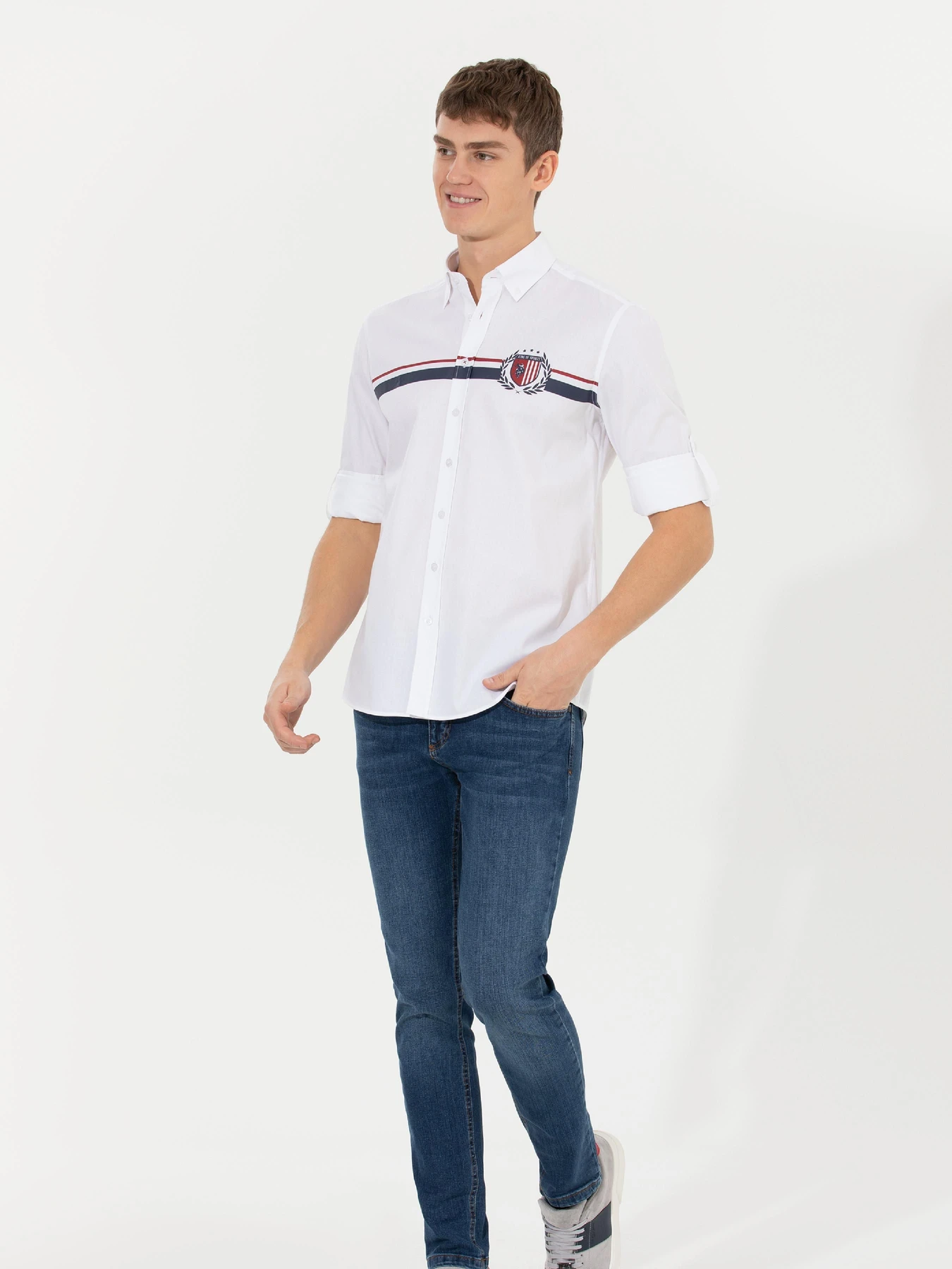 Рубашки US Polo модель G081SZ004.000.1461369.VR013 Фото