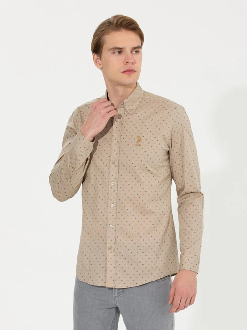 Рубашки US Polo модель G081GL004.000.1450152.VR049 Фото