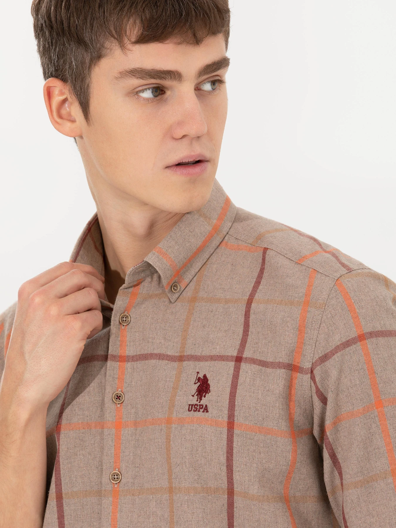Рубашки US Polo модель G081SZ004.000.1461535.VR049 Фото