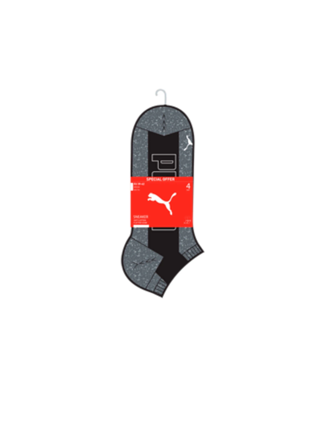 Носки и гольфы PUMA Unisex Sneaker 4p Promo модель 935006 Фото