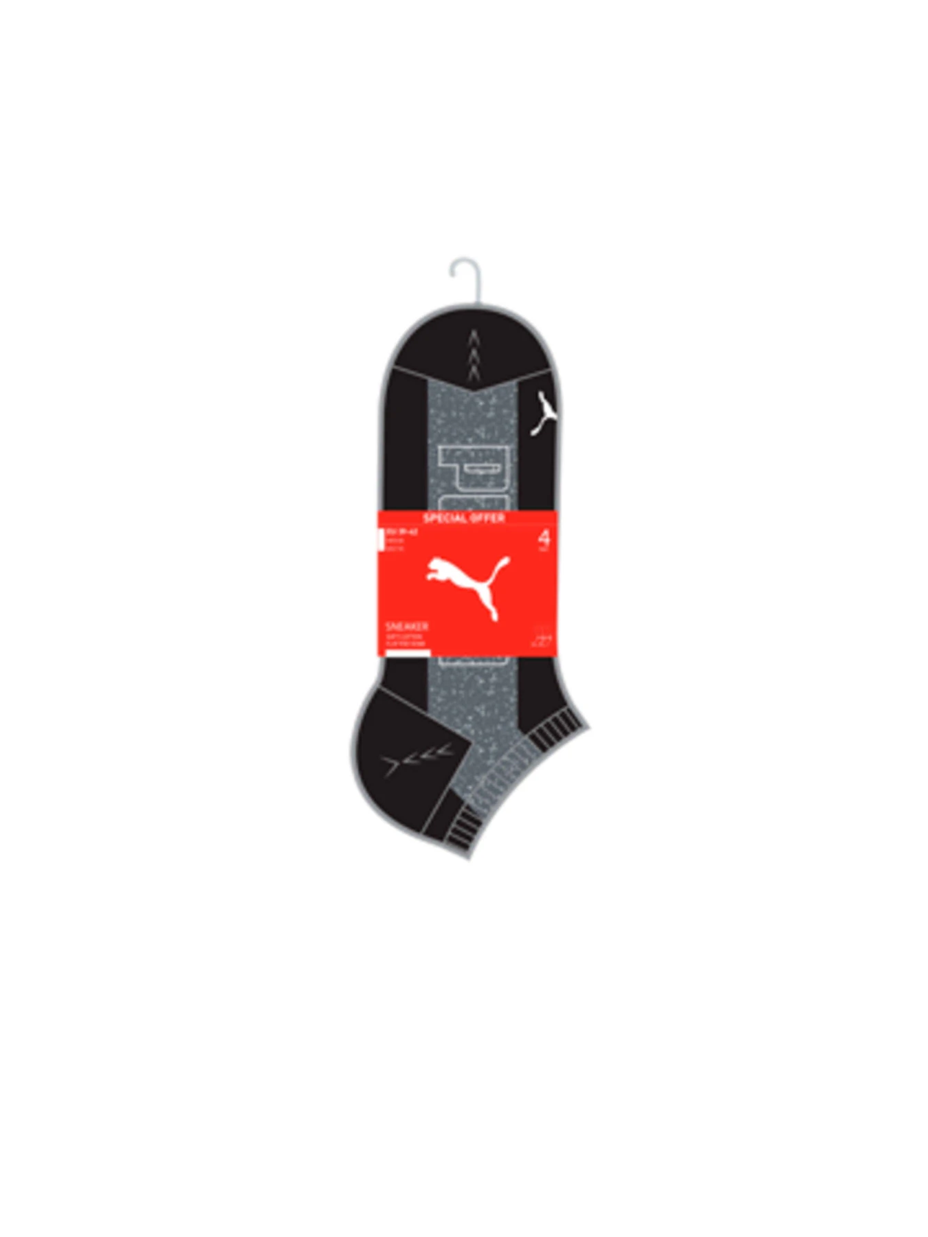 Носки и гольфы PUMA Unisex Sneaker 4p Promo модель 935006 Фото