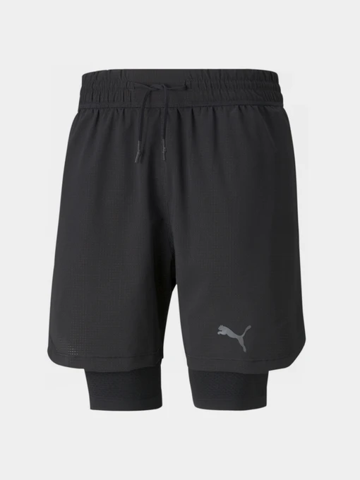 Шорты PUMA Train Evoknit 5" 2in1 Short модель 520869 Фото