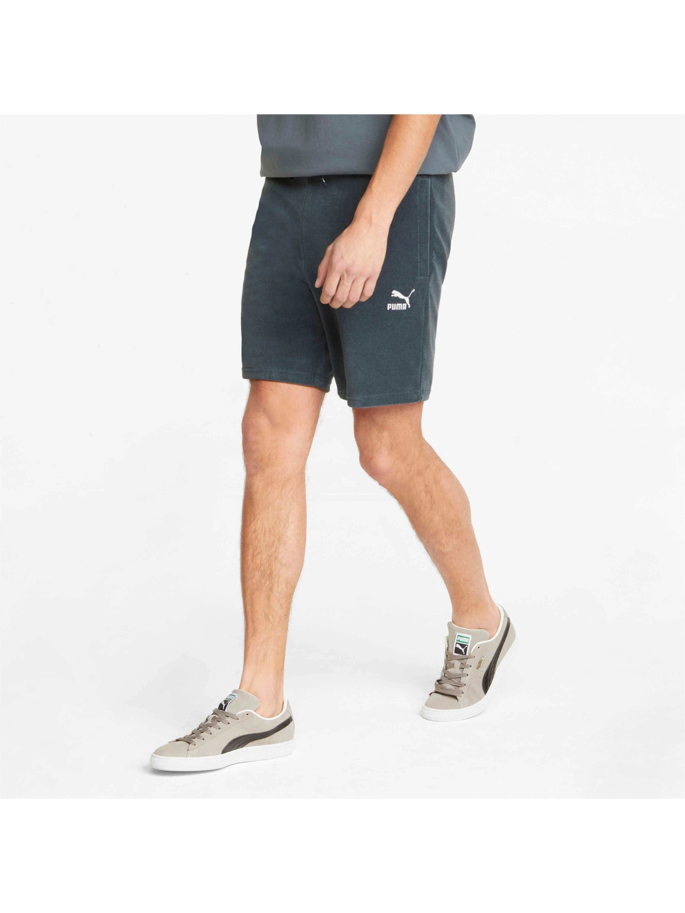Шорты PUMA Classics Toweling Shorts модель 533581 Фото