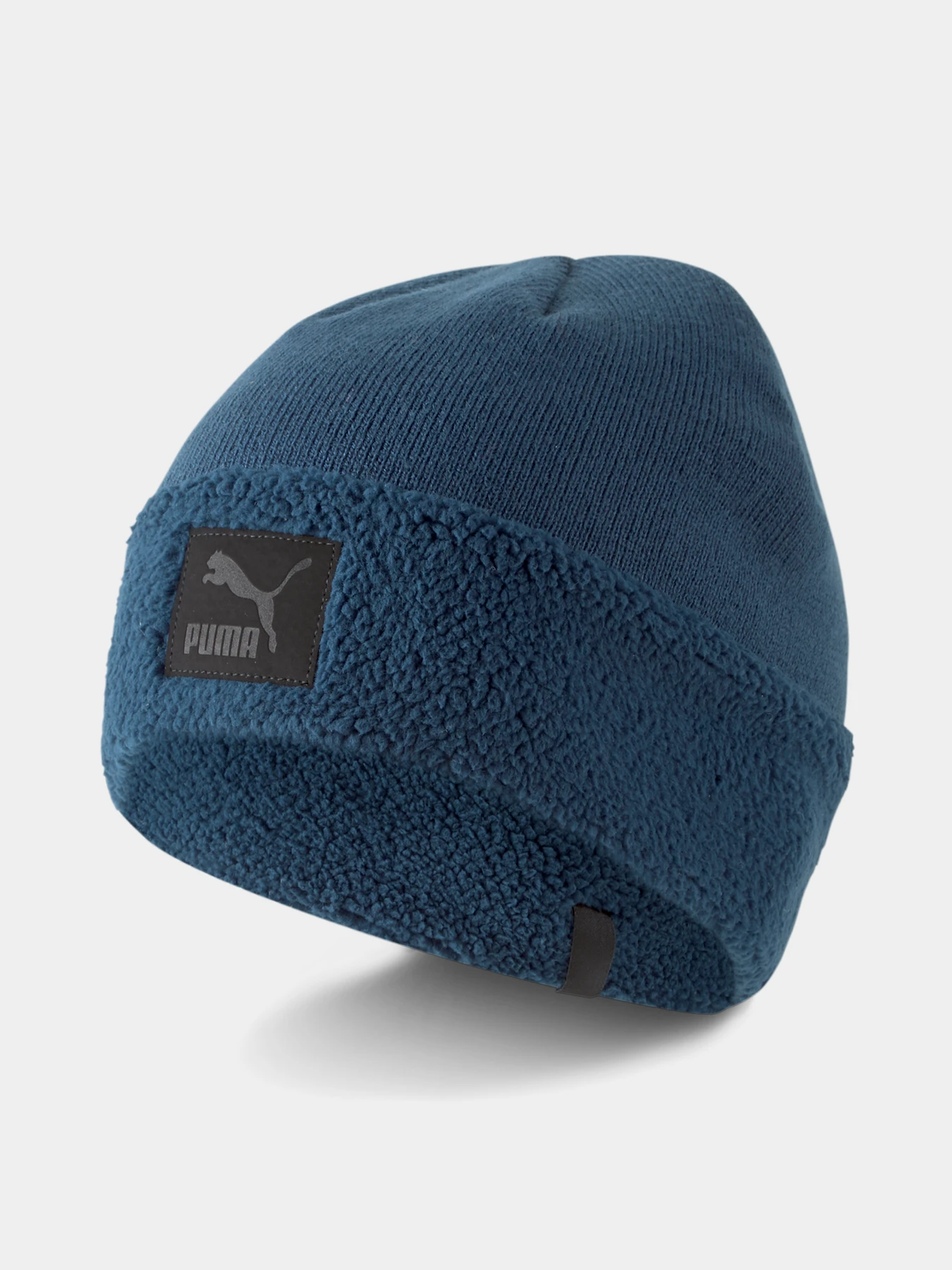 Шапки и кепки PUMA Classic Cuff Sherpa Beanie модель 023448 Фото